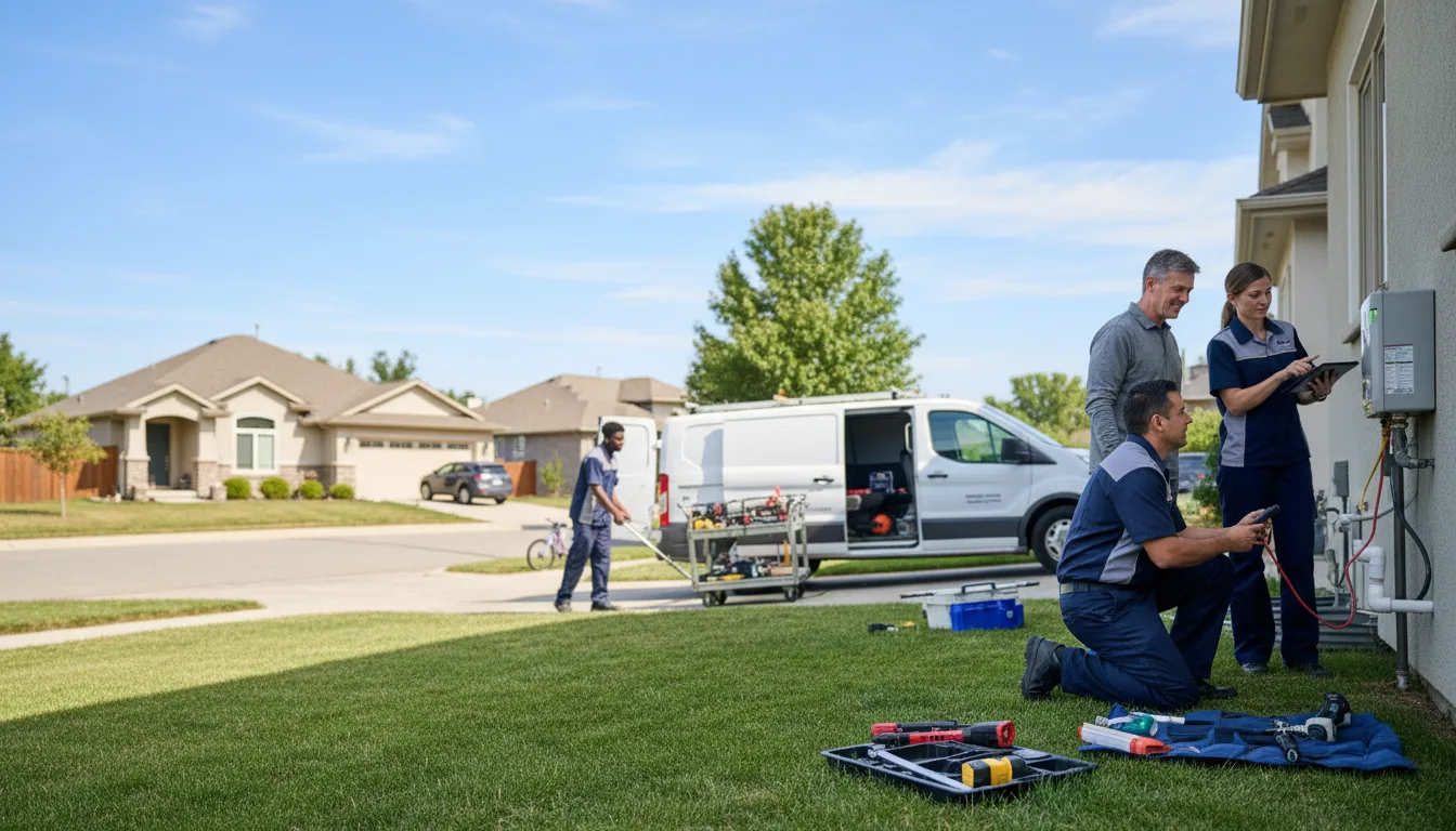 Tankless water heater service in Nash, TX